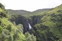 The Falls of Glomach in the Scottish Highlands was named one of the 'most spectacular' waterfalls in the UK.