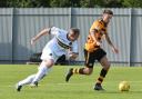 Eddie Ferns in action for Alloa Athletic