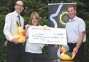 The rotary club raised £4,500 for CHAS