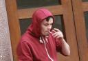 Adam Nicolson outside Falkirk Sheriff Court. Pic from Central Scotland News Agency