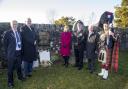 MEMORIAL: Plaque for PC James Campbell unveiled at Bannockburn Cemetery 100 years after his death