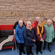 RELOCATED: The strength and balance class was hosted at East Plean Primary School. Pictures by Active Stirling.