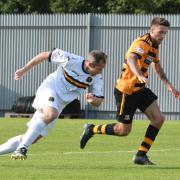 Eddie Ferns in action for Alloa Athletic