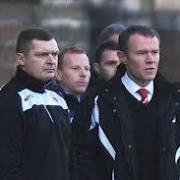 Stirling Albion management team Martyn Corrigan and Stuart McLaren