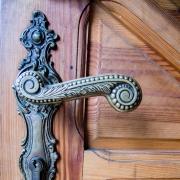 Stock image: Door handle