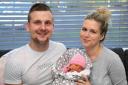 Proud parents Patrik and Slavomira are delighted to welcome baby Emma to the Wee County 