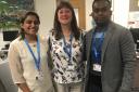 RECRUITS: Trub Trupti Milind Vedak and Poruthotage Milan Nilendra Perera have joined NHS Forth Valley from India and Sri Lanka