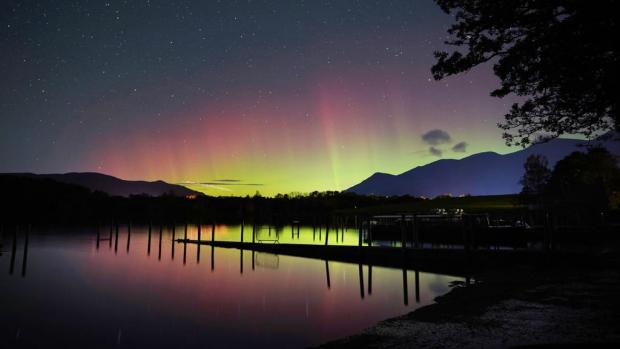 Stirling News: The Northern Lights may appear on Saturday (PA)