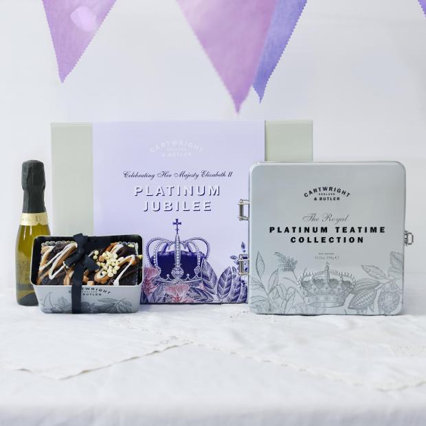 Stirling News: The Jubilee Celebration Gift Box. Credit: Cartwright & Butler
