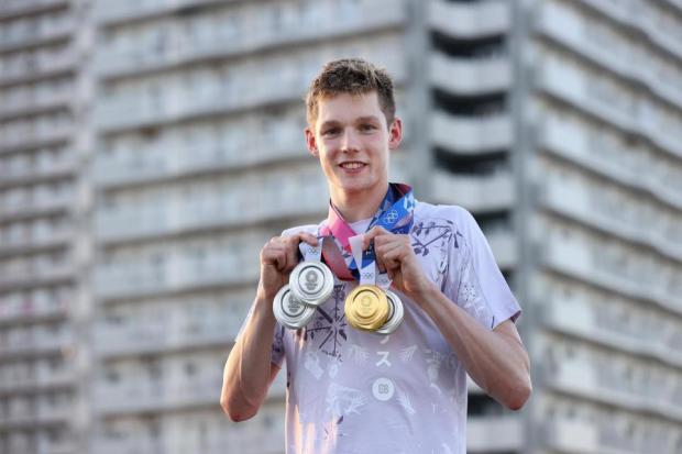 GOING FOR GOLD: Duncan Scott has been selected for the World Championship squad in Japan. Photo by Ian MacNicol/Getty Images.