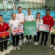 COHORT: Swimmers from the university will be representing four countries at the event
