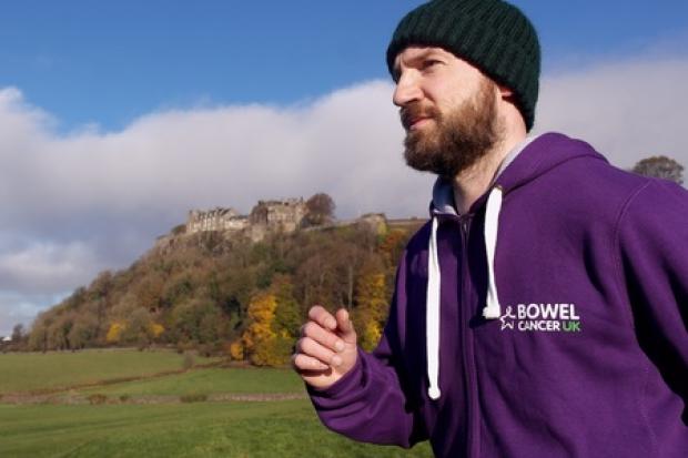 Steven Anderson will be running the Stirling Marathon in honour of his gran who died of bowel cancer